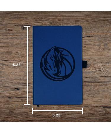 NBA Dallas Mavericks Laser-Engraved Color Notepad | 5.25 x 8.25 inches - Buy Online on GoSupps.com