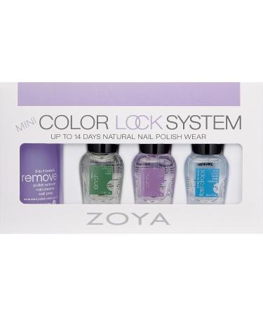 ZOYA Mini Color Lock System Manicure Kit | Long-Lasting Nail Polish Set - Buy Online on GoSupps.com