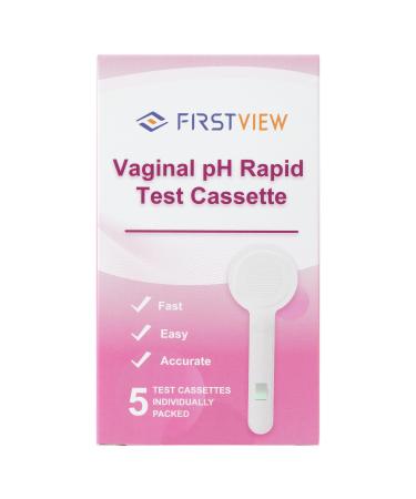 Vaginal pH Test Strips Feminine Health Vaginal pH Test Strips Kits for Bacterial Vaginitis Trichomonas Vaginitis pH Balance for Women- 5pcs