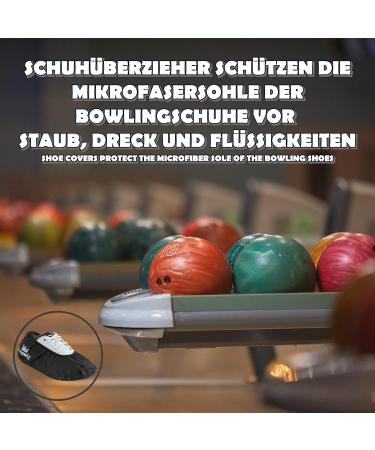 Emax Brunswick Shoe Cover | XXL Black Shoe Shield for Bowling Shoes | Durable Shoe Protection Overcoat - Buy Online on GoSupps.com