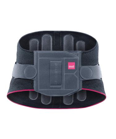 Medi Lumbamed Disc - Lumbar orthosis with a straight cut |silver |Size II |Stabilizing lumbar support with mobilization function