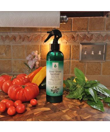 Silver Shield Sanitizer - All Natural Colloidal Silver MicroCleanser 12 oz - Buy Online on GoSupps.com