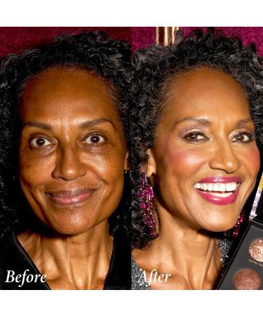 Laura Geller Cheek to Chic Tropical Glow Face Palette - 2 Blushes, 2 Highlighters, 2 Bronzers - Buy Online on GoSupps.com