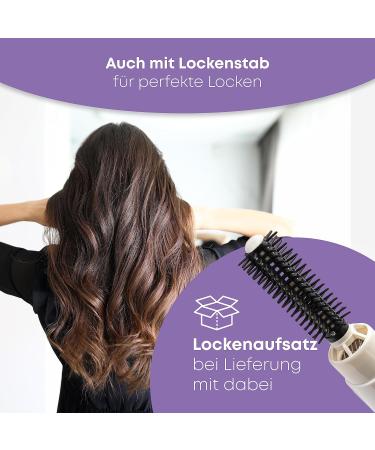 ProfiCare PC-HTH 3003 3in1 Ion Drying Hood Hair Dryer and Curling Brush with Storage Bag - White - Buy Online on GoSupps.com