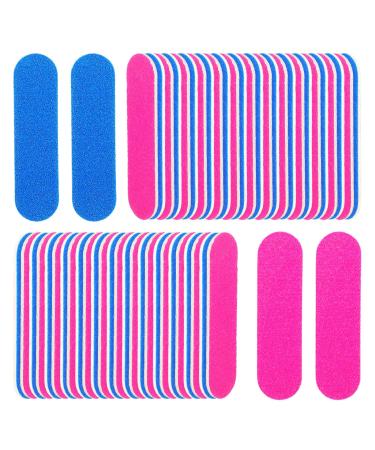 Aster 100 pieces nail file double-sided nail files for nail 180/240 mini nail file professional nail manicure tools for gel nails natural nails 5 cm nail file polishing strips - Buy Online on GoSupps.com