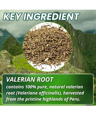 Hanan Peruvian Secrets Valerian Root Capsules (100ct) - Pure Valeriana Te de Valeriana Herbal Calming Night Relaxation Wellness Support Tea Supplement from Peru - Buy Online on GoSupps.com