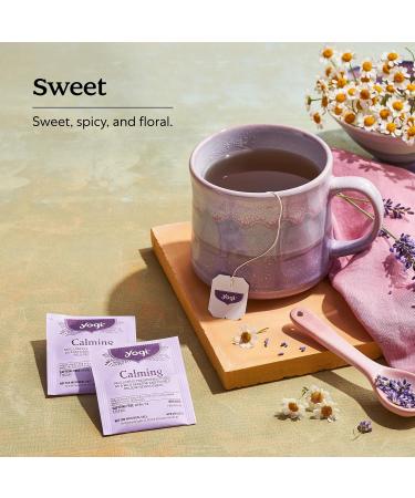 Yogi Tea - Calming (6 Pack) - With Chamomile Skullcap and Lavender - Caffeine Free Organic Herbal Tea - 96 Tea Bags - Buy Online on GoSupps.com