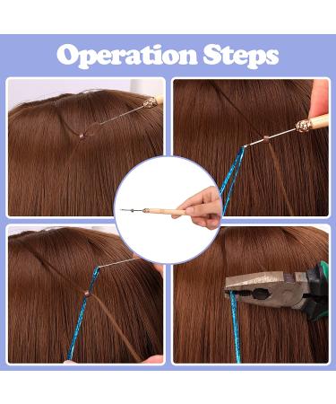 16 Colors Hair Tinsel Kit - 48 Inches, 3300 Strands - Fairy Hair Extensions for Christmas, Halloween, Cosplay - Sparkling Highlights - Buy Online on GoSupps.com