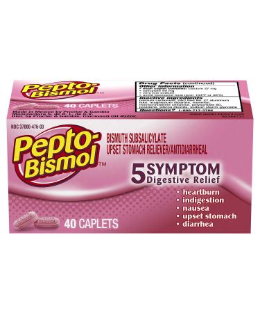 Pepto-Bismol Caplets 40 Count