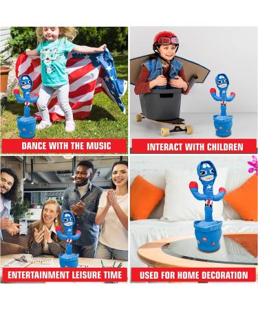 Ava's Toys Dancing Cactus - Plush Singing Superhero Toy for Kids - Buy Online on GoSupps.com