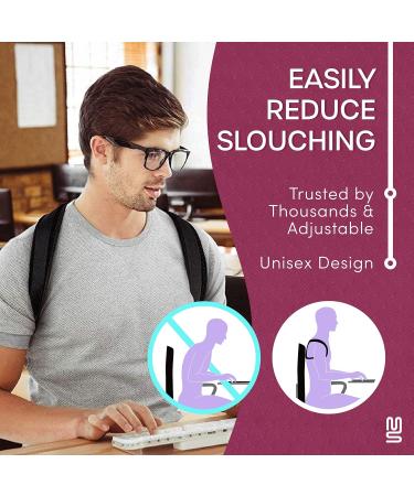 Modetro Posture Corrector for Men & Women - Adjustable Upper Back Brace for Neck & Shoulder Pain Relief | Spine Support & Physical Therapy - Buy Online on GoSupps.com