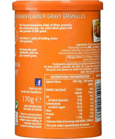 Bisto for Chicken Gravy Granules (170g) Set of 3 Single Set of 3 - Buy Online on GoSupps.com