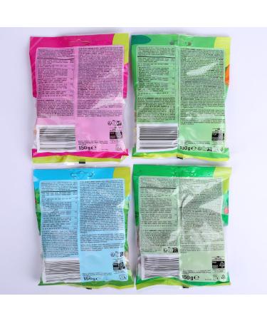 Trolli Bonbons Vegans Lot de 4 sachets (4 150g) Sour Strawbies Dino Rex Jardin de Pommes & Bizzl Mix g lifi s acides sans gluten sans lactose sans g latine Mix box - Buy Online on GoSupps.com