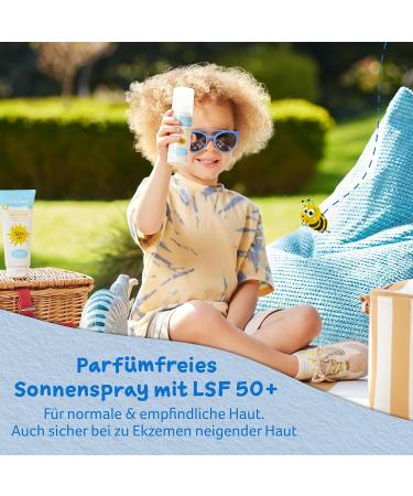 Childs Farm SPF 50+ Sun Protection Spray for Children & Babies - Waterproof UVA/UVB Protection 100ml Ideal for Sensitive Skin & Eczema - Buy Online on GoSupps.com