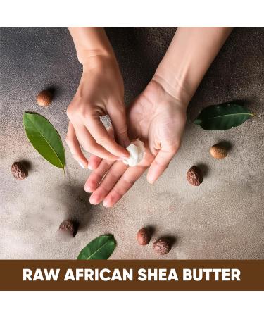 HERBOGANIC Pure Raw African Shea Butter Organic White Ivory Premium 100% Natural Unrefined Ghana Skin Beauty Care Face Body Hair Scalp Non GMO (5 Lb) (Shea Butter 5 LB) Shea Butter 5LB - Buy Online on GoSupps.com