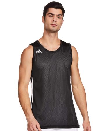 Adidas 3G Speed Reversible Basketball Jersey Black-White 2Xl Man