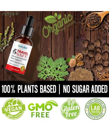 Anumed Travel Safe Liquid Drops for Intestinal Cleansing (2oz) - Natural Herbal Supplements - Buy Online on GoSupps.com