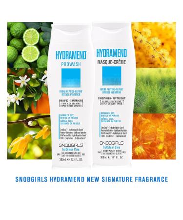 HYDRAMEND Hydrating Conditioner & 1-Minute Hair Mask with Argan Oil - Intense Hydration & Repair for All Hair Types (10.1 Fl Oz - Buy Online on GoSupps.com