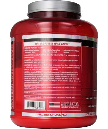 BSN True Mass 5.75lbs Banana - Buy Online on GoSupps.com