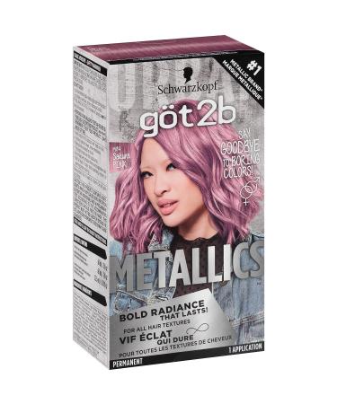 Got2b Metallics M84 Sakura Pink Hair Color - Vibrant and Permanent - Buy Online on GoSupps.com