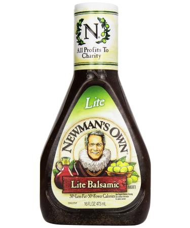 Newman's Own Lite Balsamic Vinaigrette, 16 oz