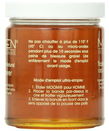 Moom M4Men Hair Remover Refill Jar - 12 Oz for Men | Smooth Skin Solution - Buy Online on GoSupps.com