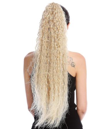 Buy Wig Me Up-N857-V-24Bt613 - Voluminous Curly 75cm Braid Power Horse End Afro Kinks in Platinum Blonde | International Shipping - Buy Online on GoSupps.com