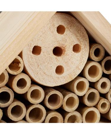 Relaxdays Insect Hotel Kit - Build Your Own Bug, Bee & Lacewing Shelter 33x24.5x7cm - Natural 10027823 - Buy Online on GoSupps.com