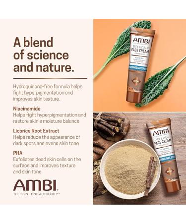 Ambi Even & Clear Fade Cream - Hydroquinone-Free Hyperpigmentation Treatment 1 Fl Oz - Buy Online on GoSupps.com