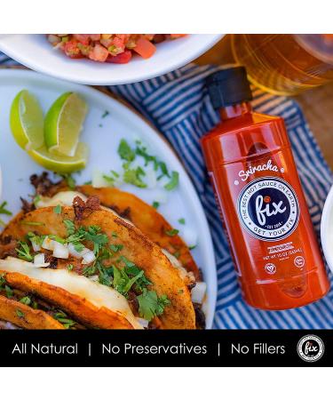 Fix Hot Sauce Sriracha - Gourmet Natural Chili Sauce (10 Oz) | Spicy & Bold Flavor | Non-GMO  Vegan | Ideal for Pho & Ramen - Buy Online on GoSupps.com