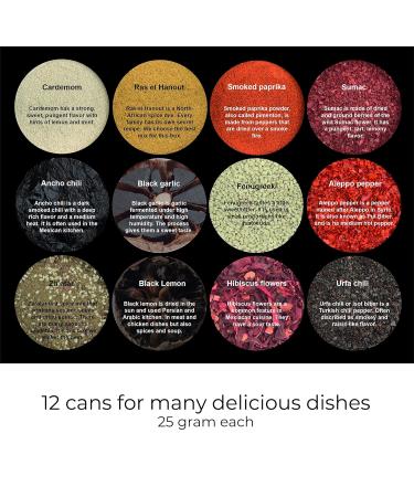 Teasaland Ottolenghi Spice Kit - Essential Spices & 3 Delicious Recipes for Flavorful Cooking | International Shipping - Buy Online on GoSupps.com