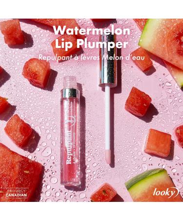 Looky Lip Plumper 2.5 ml (0.08 oz) - Instant Volumizing Lip Serum with Jojoba Avocado & Coconut Oils - Hydrates Softens & Redefines Lips - Natural Vegan Cruelty-Free Paraben-Free - Made in Canada (#4 Melon) #4 Melon Pack of 1 - Buy Online on GoSupps.com