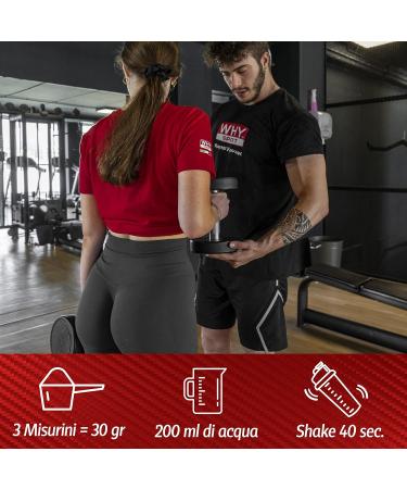 Why Sport 100% Whey Protein Powder - Isolated Proteins for Muscle Mass with Essential Amino Acids - Delicious Cocoa Flavor - 900g - International Shipping - Buy Online on GoSupps.com