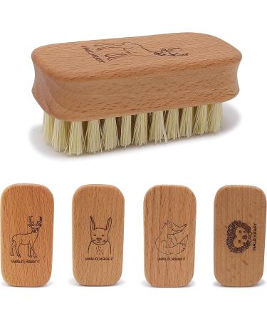 Waldkraft Children's Nail Brush | Eco-Friendly Beech Wood & Vegan Bristles | Premium Quality for Kids - Buy Online on GoSupps.com