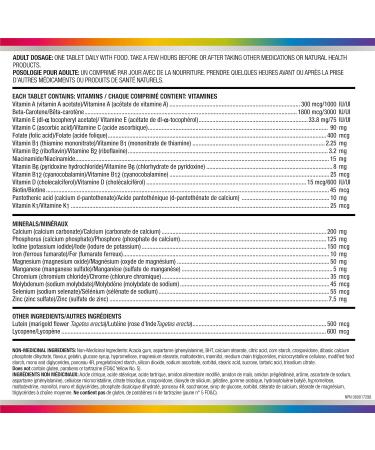 Centrum Adult Select Essentials Multivitamins for Men & Women 50 Plus Chewables Multivitamins/Minerals Supplement Lemon Berry Flavour 60 Chewable Tablets (Packaging May Vary) - Buy Online on GoSupps.com