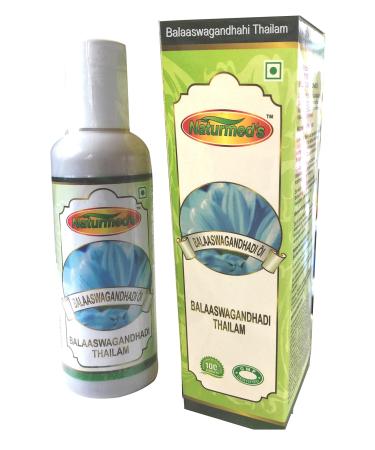 Naturmeds Balaaswagandhadi Oil (Ayurvedic massage oil to strengthen bones muscles and nerves 100% natural) 150ml