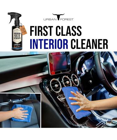 Sparset Auto Cleaner Interior Care - Insect Remover + 4 Microfiber Cloths | 500ml Professional Car Care | Urban Forest Depth Effect - Buy Online on GoSupps.com