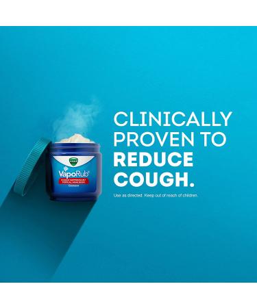 Vicks VapoRub Cough Suppressant Ointment 1.76oz - Chest & Throat Relief - Buy Online on GoSupps.com