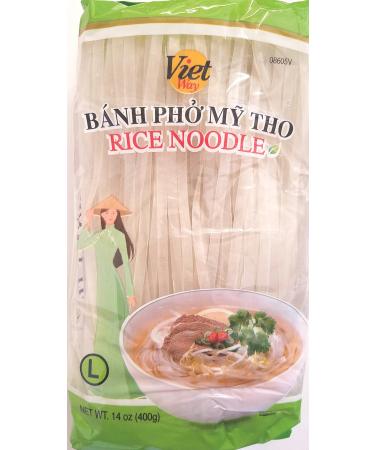 Viet Way Rice Noodle Sticks for Pho, 14oz (3 Packs) (L)