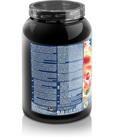 Ironmaxx 100% Whey Protein Powder - Strawberry White Chocolate 900g | Low Sugar Water-Soluble Whey Protein | Shop Now for Flavors! - Buy Online on GoSupps.com