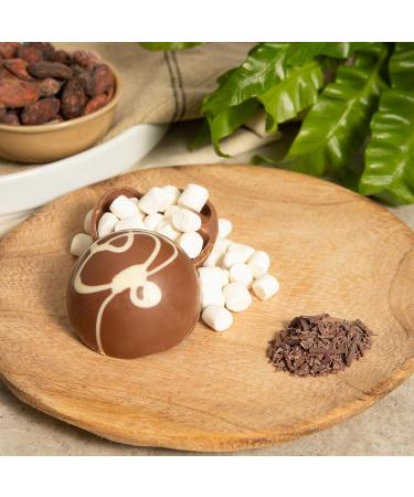 Gnaw Hot Chocolate Bomb Gift Set Rich Milk Chocolate Hot Chocolate Gifts For Any Special Occasion Set Of 3 Hot Chocolate Gifts Add Warm Milk & Enjoy A Rich Hot Chocolate With Marshmallows Included - Buy Online on GoSupps.com