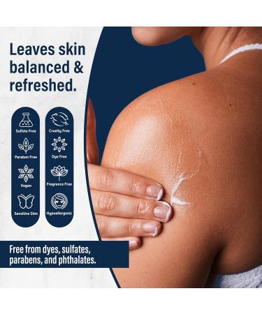 Dr. Eddie's Dermal Defense Moisturizing Cream - Face and Body Moisturizer for Dry Skin Daily Cream for Sensitive Skin Care Ultra Moisturizing Eczema Cream for Men and Women - 12 fl oz 12 Fl Oz (Pack of 1) - Buy Online on GoSupps.com