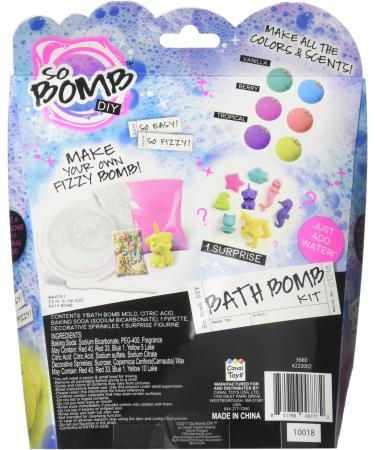 DIY So Bomb Blister Pack Bath Bomb Kit - Multi Fragrance Options - Buy Online on GoSupps.com