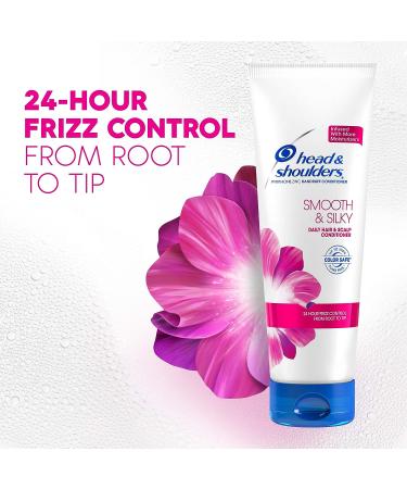 Head & Shoulders Smooth and Silky Paraben-Free Dandruff Conditioner - 10.6 fl oz - Buy Online on GoSupps.com