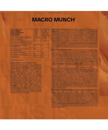 Bulk Macro Munch Protein Bar - Chocolate Orange Flavor 62g - Box of 12 Bars - International Shipping Available - Buy Online on GoSupps.com