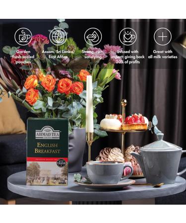 Ahmad Tea English Breakfast - 500g Loose Black Tea (2 Pack) - Premium Assam & Ceylon Blend - International Shipping Available - Buy Online on GoSupps.com