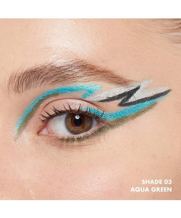 NYX Mechanical Eye Pencil - Aqua Green | Long-Lasting Pigment for Bold Eye Looks - Buy Online on GoSupps.com