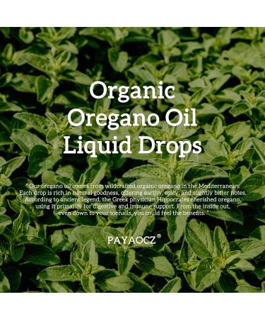 (1 Pack) Organic Oil of Oregano Liquid Drops Supplement with Thyme Turmeric Aceite de Oregano Cleanse Detox Digestive & Immune Support 1 Fl Oz - Buy Online on GoSupps.com