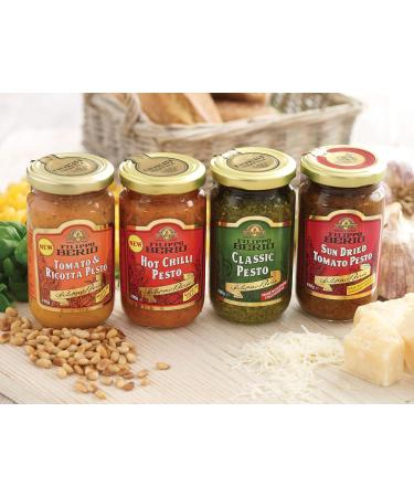 Filippo Berio Classic Green Pesto 190g - Authentic Italian Flavor in a Convenient Pack of 1 - Buy Online on GoSupps.com