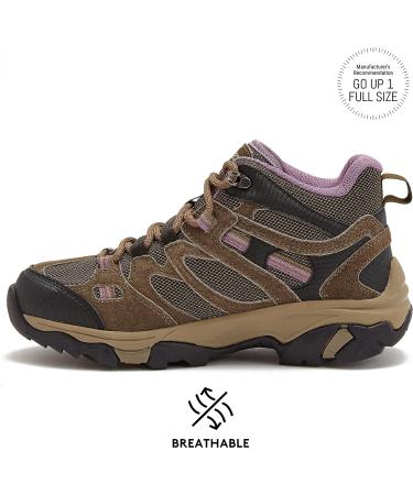 HI-TEC Apex Lite Mid WP Women's Waterproof Hiking Boots - Size 6.5 Tan - Buy Online on GoSupps.com